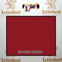 1 Shot Lettering Enamel Paint Kool Crimson 106L - 1/4 Pint
