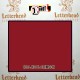1 Shot Lettering Enamel Paint Kool Crimson 106L - Quart