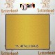 1 Shot Lettering Enamel Paint Metallic Brass 111L - Pint