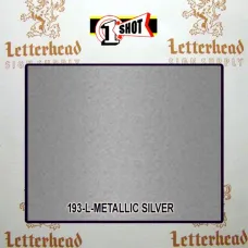 1 Shot Lettering Enamel Paint Metallic Silver 193L - 1/2 Pint
