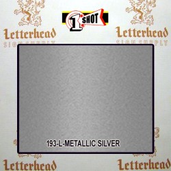 1 Shot Lettering Enamel Paint Metallic Silver 193L - 1/2 Pint 1 Shot Lettering Enamel Paint Metallic Silver 193L - 1/2 Pint