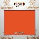 1 Shot Lettering Enamel Paint Orange 124L - Pint