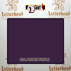 1 Shot Lettering Enamel Paint Proper Purple 161L - 1/2 Pint 1 Shot Lettering Enamel Paint Proper Purple 161L - 1/2 Pint