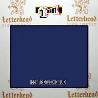 1 Shot Lettering Enamel Paint Reflex Blue 155L - 1/2 Pint