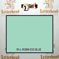 1 Shot Lettering Enamel Paint Robin Egg Blue 151L - 1/2 Pint 1 Shot Lettering Enamel Paint Robin Egg Blue 151L - 1/2 Pint