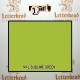 1 Shot Lettering Enamel Paint Sublime Green 141L - Pint