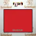 1 Shot Lettering Enamel Paint Fire Red 102L - Quart