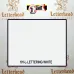 1 Shot Lettering Enamel Paint White 101L-Quart