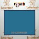 1 Shot Lettering Enamel Paint Process Blue 153L - Pint