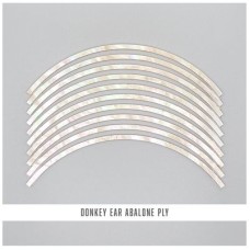 Abalam Curved Strips: Donkey Ear Abalone Ply Abalam Curved Strips: Donkey Ear Abalone Ply