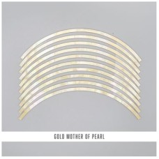 Abalam Curved Strips: Gold MOP Ply