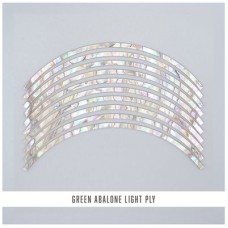Abalam Curved Strips: Green Abalone Light Ply Abalam Curved Strips: Green Abalone Light Ply