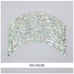 Abalam Curved Strips: Paua Abalone Ply Abalam Curved Strips: Paua Abalone Ply