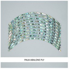 Abalam Curved Strips: Paua Abalone Rim Ply Abalam Curved Strips: Paua Abalone Rim Ply