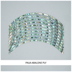 Abalam Curved Strips: Paua Abalone Rim Ply Abalam Curved Strips: Paua Abalone Rim Ply