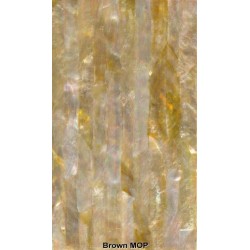Abalam Laminated Sheet: Brown MOP — Surface Inlay