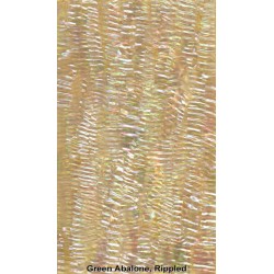 Abalam Laminated Sheet: Green Abalone Rippled — Surface Inlay