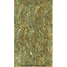 Abalam Laminated Sheet: Paua Abalone Rim — Surface Inlay