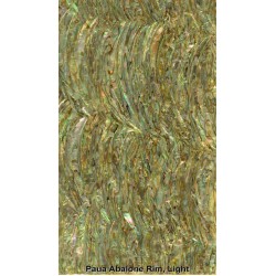 Abalam Laminated Sheet: Paua Abalone Rim — Surface Inlay Abalam Laminated Sheet: Paua Abalone Rim — Surface Inlay