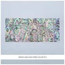 Abalam Straight Strips: Green Abalone Dark Ply Abalam Straight Strips: Green Abalone Dark Ply