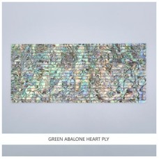 Abalam Straight Strips: Green Abalone Heart Ply Abalam Straight Strips: Green Abalone Heart Ply