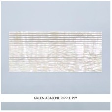 Abalam Straight Strips: Green Abalone Rippled Ply Abalam Straight Strips: Green Abalone Rippled Ply