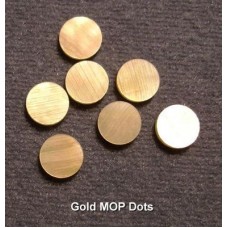 Inlay Dots .060": Gold Mother of Pearl Inlay Dots .060": Gold Mother of Pearl