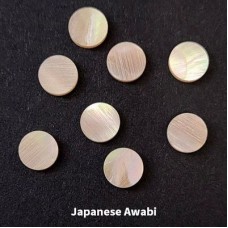 Inlay Dots .060": Japanese Awabi Abalone Inlay Dots .060": Japanese Awabi Abalone