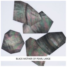 Solid Shell Blanks: Black MOP Large