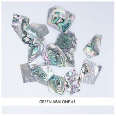 Solid Shell Blanks: Green Abalone #1