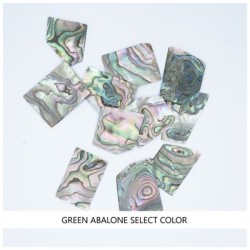 Solid Shell Blanks: Green Abalone Select Color Solid Shell Blanks: Green Abalone Select Color