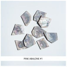 Solid Shell Blanks: Pink Abalone #1