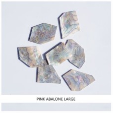 Solid Shell Blanks: Pink Abalone Large