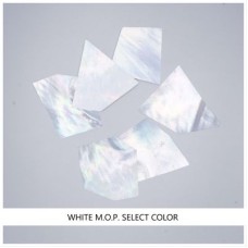 Solid Shell Blanks: White MOP Select Color