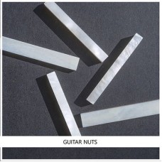 Stringed Instrument Nut: Guitar — White MOP