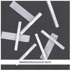 Stringed Instrument Nut: Mandolin/Ukulele — White MOP