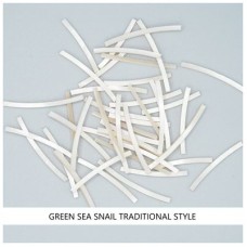 Traditional Curved Strips: Green Sea Snail Traditional Curved Strips: Green Sea Snail
