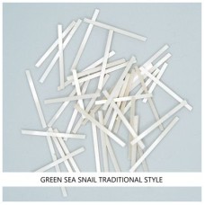 Traditional Straight Strips: Green Sea Snail Traditional Straight Strips: Green Sea Snail