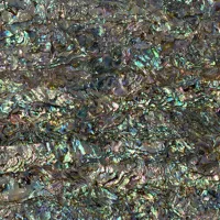 Green Abalone Heart Inlay Sheet