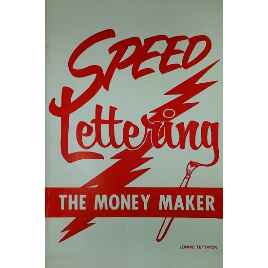 80's Speed Lettering Money Maker - Book