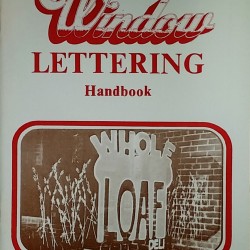 80's Window Lettering Handbook 80's Window Lettering Handbook