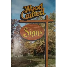 80's Wood Crafted Signs- Book