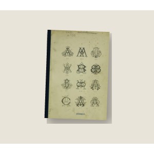 A Monogram and Alphabet Album (1878) — Hardcover Reprint