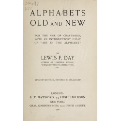 Alphabets Old and New (1906) — Digital Download Alphabets Old and New (1906) — Digital Download