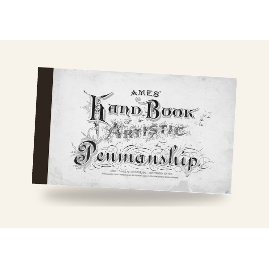 Ames' Hand Book of Artistic Penmanship (1882) — Digital Download
