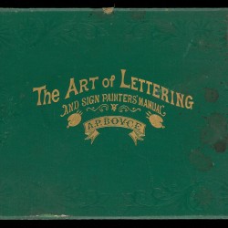 The Art of Lettering and Sign Painter's Manual (1878) — Digital Download