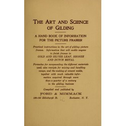 The Art and Science of Gilding (1909) — Digital Download The Art and Science of Gilding (1909) — Digital Download