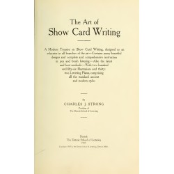 The Art of Show Card Writing (1907 ed.) (1907) — Digital Download The Art of Show Card Writing (1907 ed.) (1907) — Digital Download