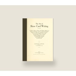 The Art of Show Card Writing (1907 ed.) (1907) — Digital Download