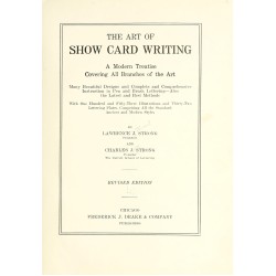 The Art of Show Card Writing (1922 ed.) (1922) — Digital Download The Art of Show Card Writing (1922 ed.) (1922) — Digital Download